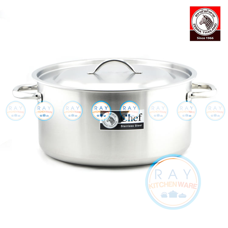 หม้อหุงต้ม Chef 40x20 ซม. ตราหัวม้าลาย