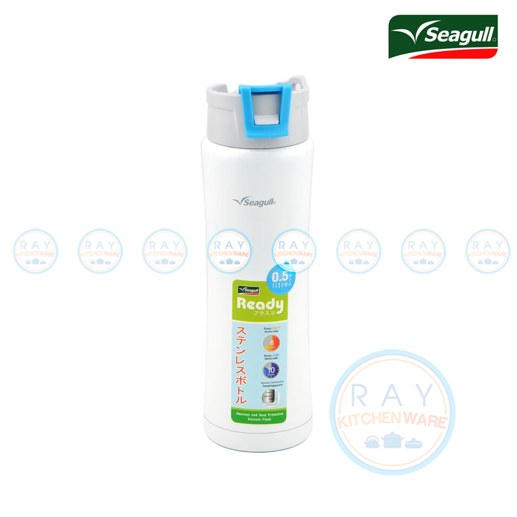 กระติกน้ำสุญญากาศ 0.5 ลิตร Ready ตรานกนางนวล-6984