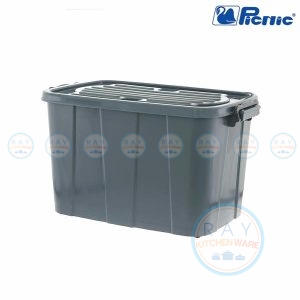 กล่องเก็บของมีล้อ 60 ลิตร สีทึบ ตราปิคนิค(Picnic)