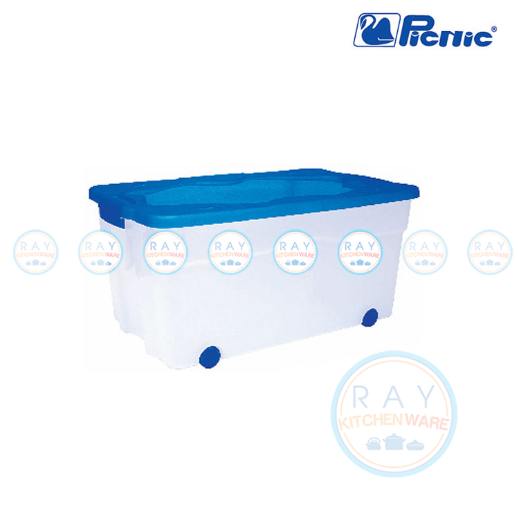 กล่องเก็บของมีล้อ 130 ลิตร ตราปิคนิค(Picnic)