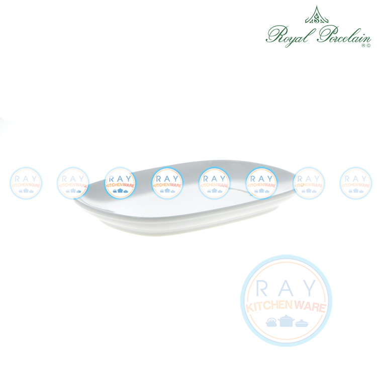 จานเปลเหลี่ยม 10.5 นิ้ว #0245 ตรารอยัล พอร์ซเลน(Royal Porcelain)