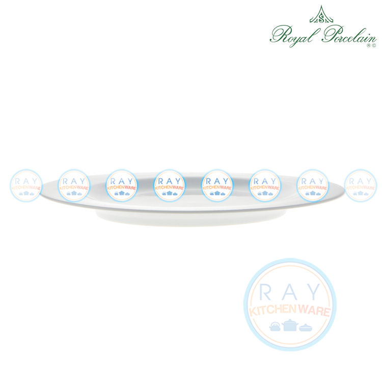 จานตื้นเซรามิก 12.5 นิ้ว #1006 ตรารอยัล พอร์ซเลน(Royal Porcelain)