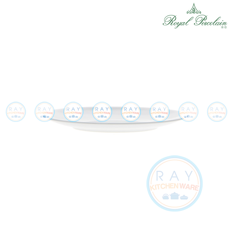 จานตื้นเซรามิก 6 นิ้ว #1602 ตรารอยัล พอร์ซเลน(Royal Porcelain)