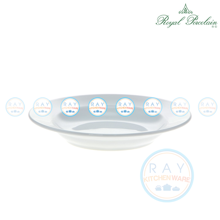 จานลึกเซรามิก 9 นิ้ว #0925 ตรารอยัล พอร์ซเลน(Royal Porcelain)