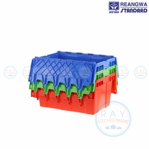 ลังอุตสาหกรรม นำมาซ้อนกันได้ ทำให้ประหยัดเนื้อที่