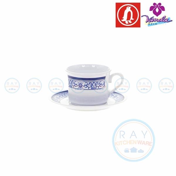 ชุดกาแฟเมลามีน ลายเจด้า 6 นิ้ว CP-966 ตราซุปเปอร์แวร์(Superware)