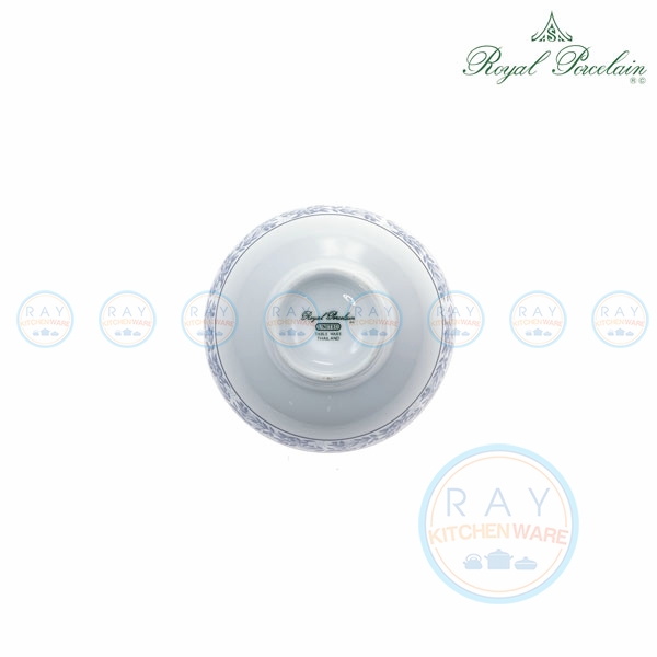 ถ้วยข้าวต้มเซรามิก Blue Pentasia 4.5 นิ้ว 4018 รอยัล พอร์ซเลน