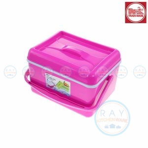 กระติกน้ำแข็งเหลี่ยม 5.5 ลิตร ตรารถไฟ(Train Ware)