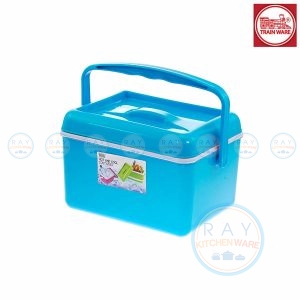 กระติกน้ำแข็งเหลี่ยม 5.5 ลิตร ตรารถไฟ(Train Ware)