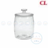 โหลกลมทรงป่องฝาแก้ว HD12-2 CL-Glassware
