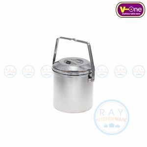 หม้อหูหิ้วสแตนเลส 10 ซม. ตราวีวัน(V-One)