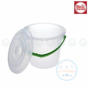ถังน้ำหูหิ้วพร้อมฝาสีใส ตรารถไฟ(Train Ware)