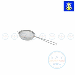 กระชอนสแตนเลส ด้ามลวด 8 ซม. ตราสมอ (Anchor)