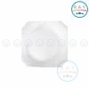 จานสี่เหลี่ยมลายเซรามิก 9 นิ้ว Stone Porcelain