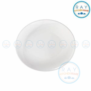 จานตื้นทรงรีเซรามิก 9 นิ้ว Stone Porcelain