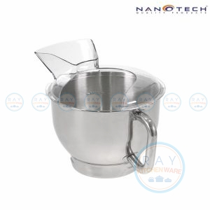 เครื่องผสมอาหาร 5 ลิตร NT-3050 Nanotech โถสเตนเลสความจุ 5 ลิตร