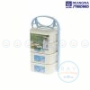 ปิ่นโตไมโครเวฟ 1 ลิตร 4 ชั้น 9949-4 ตราเรืองวา