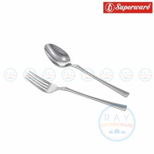 ช้อนส้อมสแตนเลส ซุปเปอร์แวร์ Superware