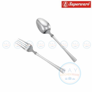 ช้อนส้อมสแตนเลส ซุปเปอร์แวร์ Superware