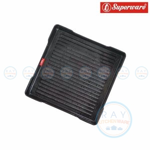 ถาดสุกี้-สีดำ 7 นิ้ว T6384-7 superware