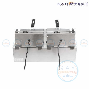 เตาทอดไฟฟ้า 6 ลิตร 2 อ่าง NT-662E นาโนเทค Nanotech
