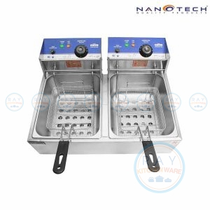 เตาทอดไฟฟ้า 6 ลิตร 2 อ่าง NT-662E นาโนเทค Nanotech