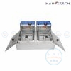 เตาทอดไฟฟ้า 6 ลิตร 2 อ่าง NT-662E นาโนเทค Nanotech