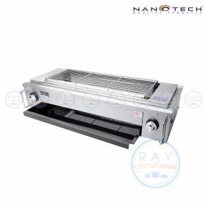เตาปิ้งย่าง 2 หัวเตา NT-04 นาโนเทค Nanotech