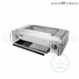 เตาปิ้งย่าง 2 หัวเตา NT-05 นาโนเทค Nanotech