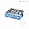 เตาปิ้งย่างแก๊ส 4 หัวเตา K-255 นาโนเทค Nanotech