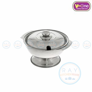 โถข้าวสแตนเลส ตราวีวัน V-One
