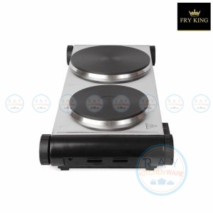 เตาเพลทไฟฟ้า 2 หัวเตา FR-HP2 Fry King