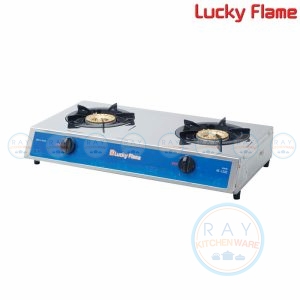 Lucky Flame เตากล่องคู่สแตนเลส AT-102S