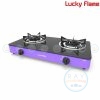 Lucky Flame เตากล่องคู่หน้ากระจกนิรภัย AI-102