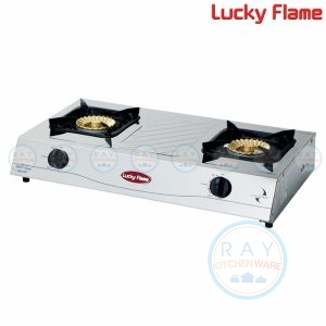 Lucky Flame เตากล่องคู่สแตนเลส HQ-112S