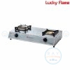 Lucky Flame เตากล่องคู่สแตนเลส HQ-2112S