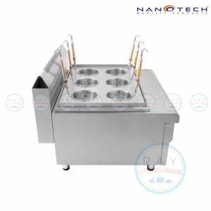 เตาลวกเส้นแก๊ส 6 หลุม NT-HGL610 นาโนเทค Nanotech