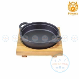 กระทะร้อนกลมสองหู 18 x 18 ซม. YY2219 Phoenix