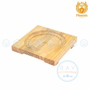 กระทะร้อนกลมสองหู 18 x 18 ซม. YY2219 Phoenix