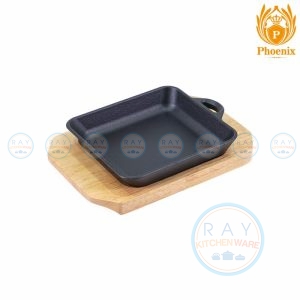 กระทะร้อนหูเดียว 16.5 x 16.5 ซม. YY8022 Phoenix