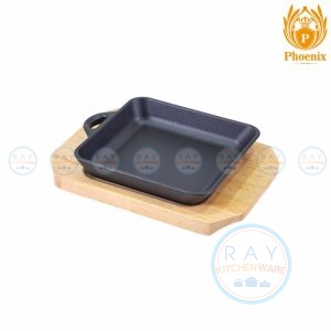 กระทะร้อนหูเดียว 16.5 x 16.5 ซม. YY8022 Phoenix
