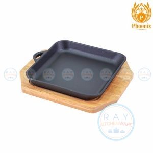 กระทะร้อนหูเดียว 20.5 x 20.5 ซม. YY8023 Phoenix
