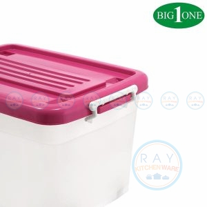 กล่องเก็บของ 55 ลิตร 246 Big One มีตัวล็อกฝาทั้งสองฝั่ง