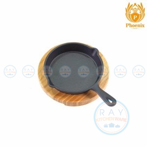 กระทะเหล็กด้าม 12 ซม. YY079-6 ฟีนิกซ์ Phoenix