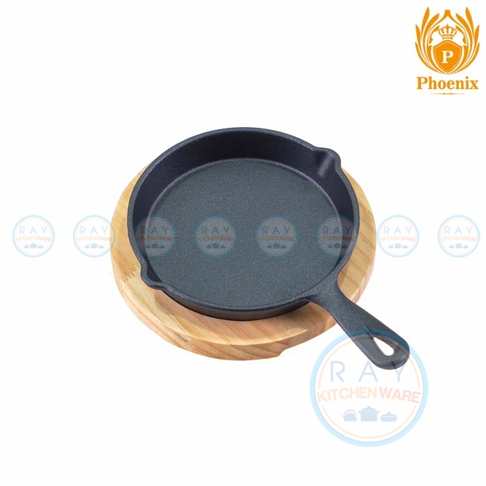 กระทะเหล็กด้าม 14 ซม. YY079-7 ฟีนิกซ์ Phoenix กระทะเหล็กด้าม 14 ซม. YY079-7 ฟีนิกซ์ Phoenix