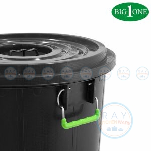ถังน้ำพลาสติกสีดำ 160 ลิตร 5160 Big One
