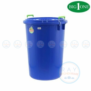 ถังน้ำพลาสติกสีน้ำเงิน 100 ลิตร 5100 Big One