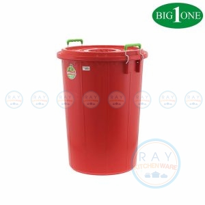 ถังน้ำพลาสติกสีแดง 80 ลิตร 5080 Big One