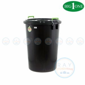 ถังน้ำพลาสติกสีดำ 80 ลิตร 5080 Big One
