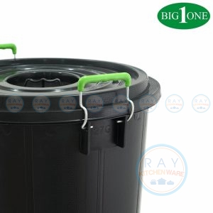 ถังน้ำพลาสติกสีดำ 80 ลิตร 5080 Big One